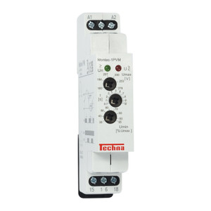 Techna single phase voltage monitoring relay, O/P