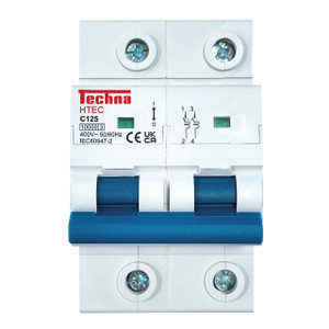 Techna Htec 10kA Miniature Circuit Breakers (80 - 125A)