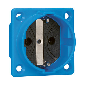 SCHUKO Socket Outlet, Blue