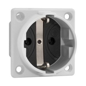SCHUKO Socket Outlet, Grey