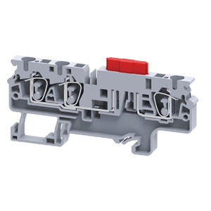 Fuse Terminal Block for 4mm² wire - 3 Connections