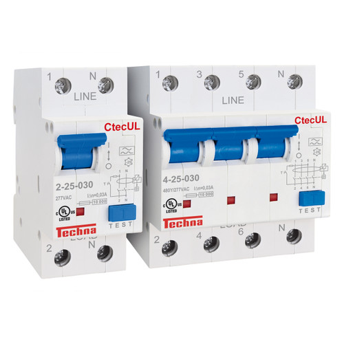 Techna CtecUL 10kA Residual Current Circuit Breaker