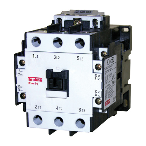 Techna Ktec60 Contactors - AC3 440V 65A, AC1 90A