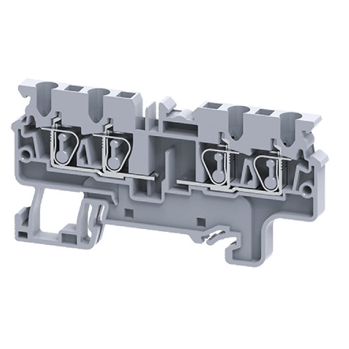 Double Potential Spring Clamp Terminal for 2.5mm² - 4 Conn.