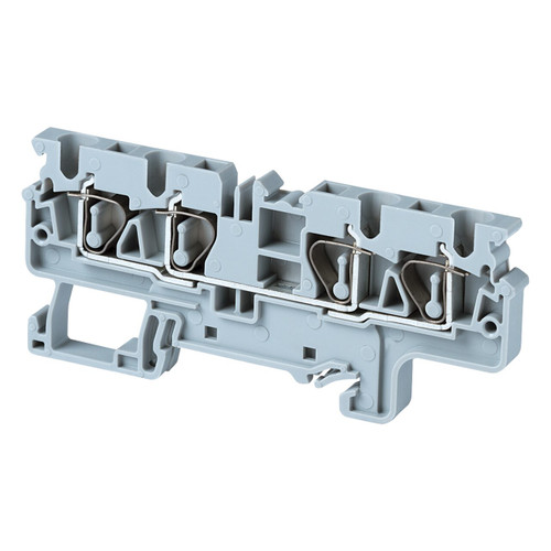 Spring Clamp Terminal for 4mm² wire - 4 Connections