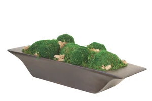 Moss in Long Dough Bowl