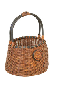 Chloe-Sunflower Basket w Handle
