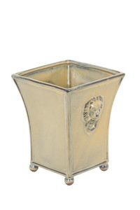 TOLEWARE WITH LION MOTIF