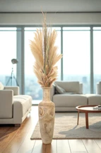 Elevate Your Fall Décor with Faux Plumes and Natural Blades