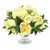 Yellow Peonies in Low Footed Bowl