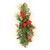 Magnolia Leaves and Pine with Berries and Ribbon Swag