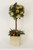 Partridge in a Pear Tree in Square Planter