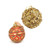 Designer Ornament Group featuring Gold Sequin Ornaments (Set of 9)