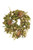 Basil Leaf Wreath With Cotton