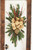Green Pine Swag with Gold Bow and Red and Gold Accents