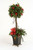 Pine And Berry Topiary In Toleware Planter