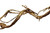 TWIG GARLAND GOLD BROWN (Sold in Multiples of 4)