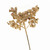 9" Red Berry Pick with Leaf and Snow - Gold  (Sold in Multiples of 24)