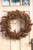 Brown and Bronze Metallic Pine Cones and Fern on Nito Vine Wreath