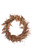 Brown and Bronze Metallic Fern with Gold Twig Branches on Nito Vine Wreath