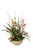 Oncidium Orchids Garden Mix in Porcelain Bowl