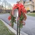 Red Hydrangea and Berries Mailbox Swag