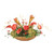 Mixed Rust, Green and Gold Tones in Brass Planter