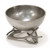Horn Bowl On Horn Base in Rough Black Nickel Finish