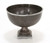 Hampton Urn in Bronze with Silver Trim Aluminum Material Base