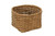 Antique Potato Basket with Round Top and Square Bottom