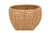 Light Brown Woven Basket with Square Base