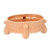 Oval Footed Traditional Feather Planter in Tobacco Finish