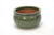 Medium Round Falling Green Glazed Planter