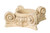 Medici Pedestal in Hand Cast Plaster