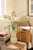 Green vanda Orchids in Rio Vase