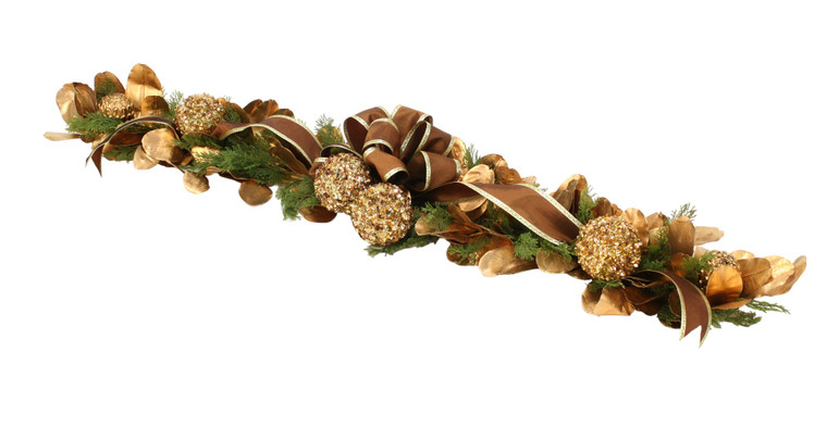 Mantle Piece / Garland-Bronze