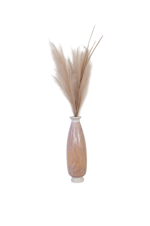 Pampas Plumes in Light Colored Vase