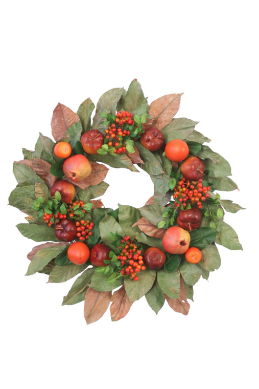 Fall Apple Wreath