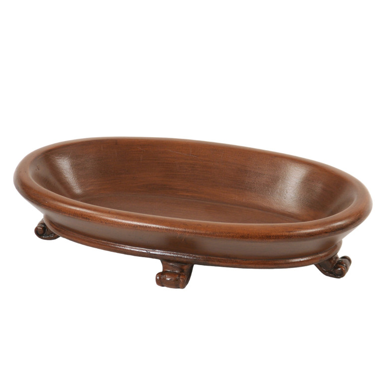 Oval Tray with 4 Feetlt Wt Compound with Feet