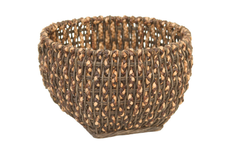 Two Tone Woven Basket
