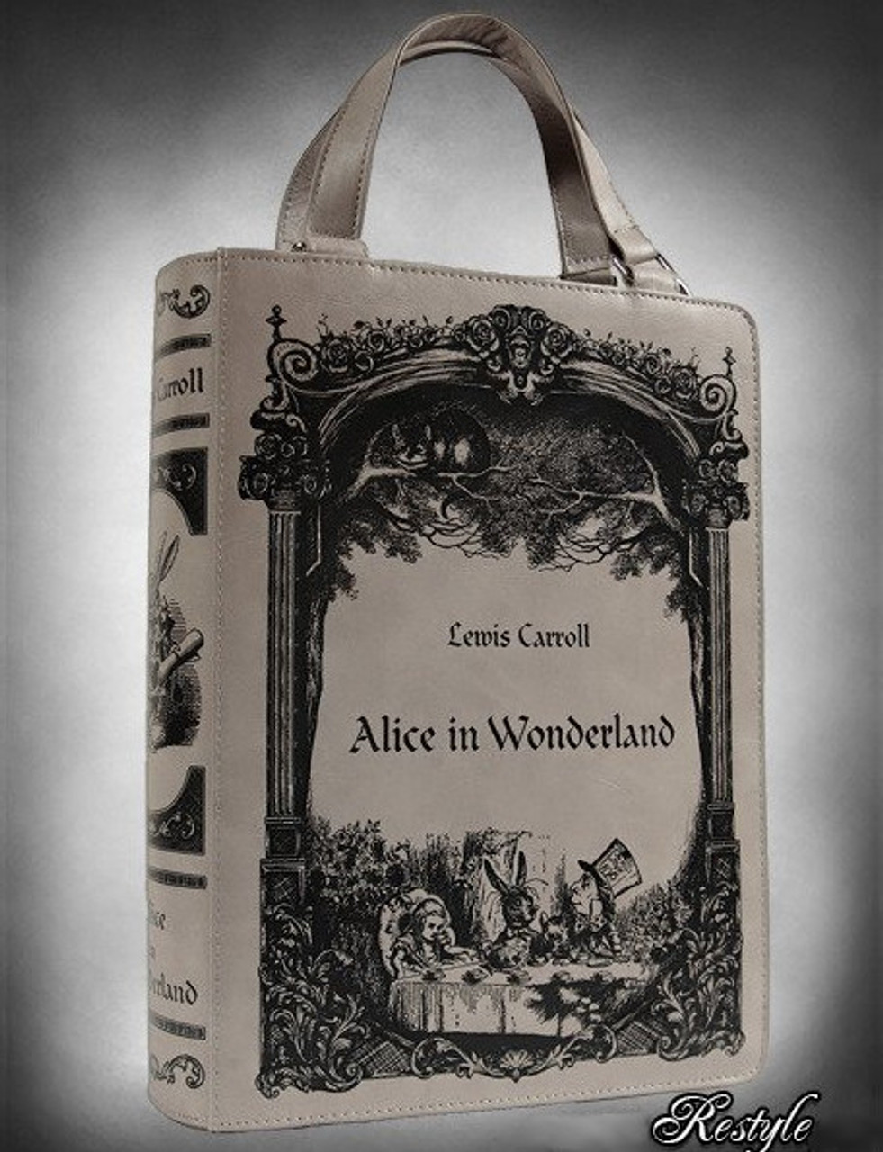 alice in wonderland book bag