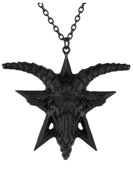 Restyle Baphomet Pendant: Black 