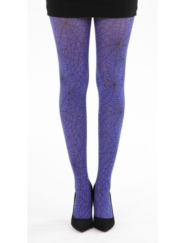 Pamela Mann Webbed Printed Tights: Flo 