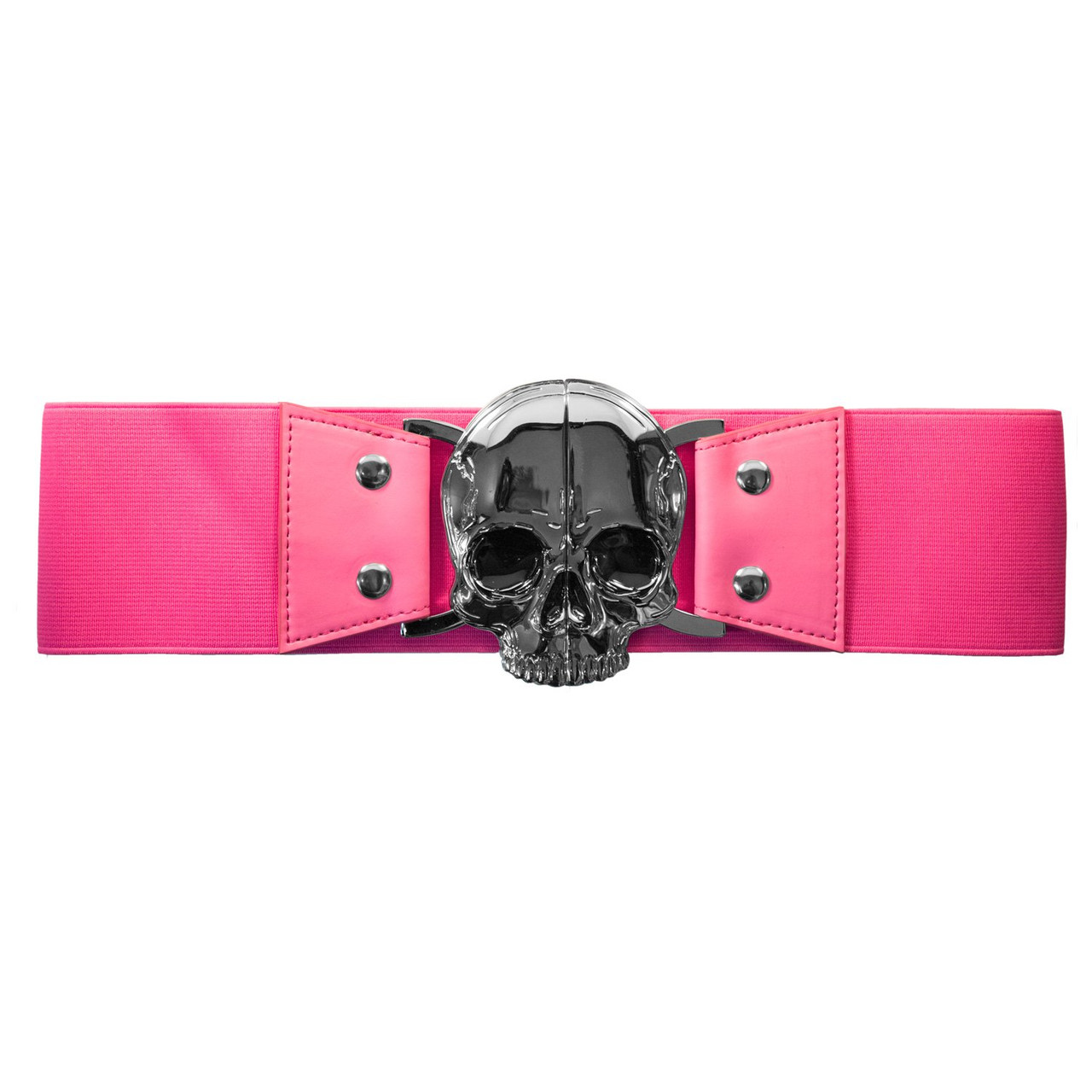 pink elastic belt