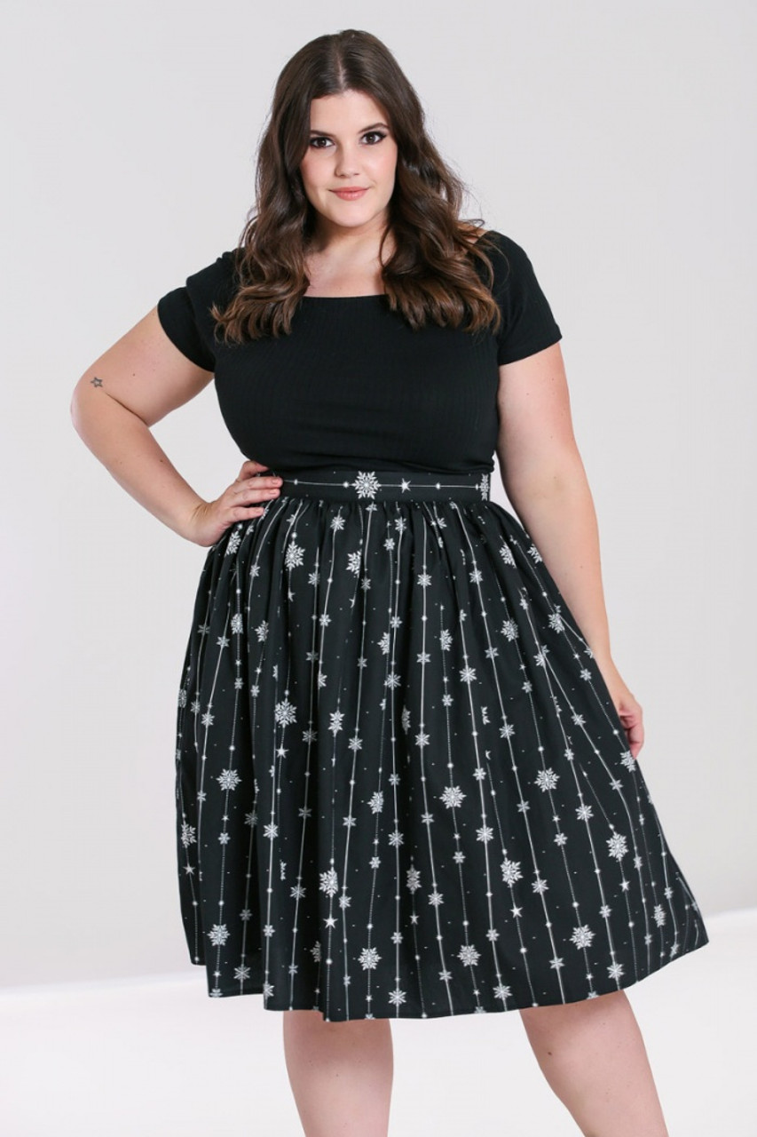 Plus size shop midi skirt 6xl