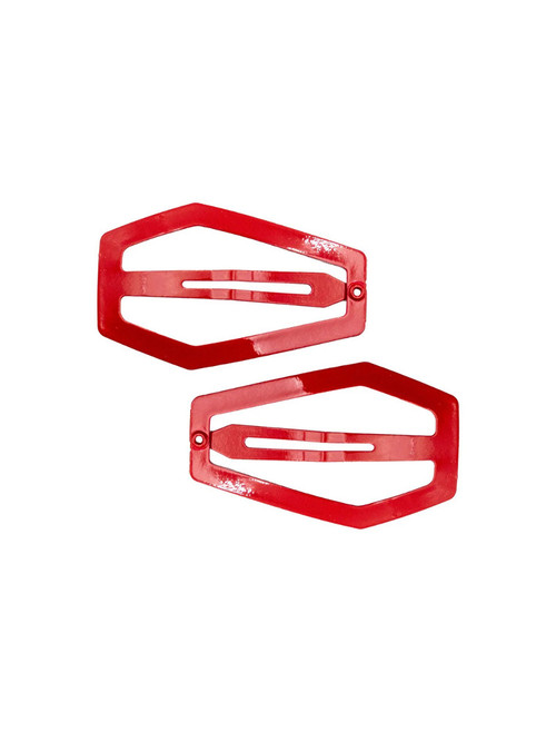 Kreepsville 666 Coffin Snap Hair Clips: Red Kreepsville 666 Coffin Snap Hair Clips: Red