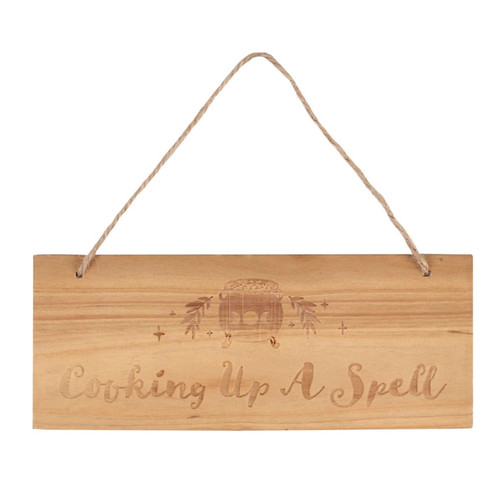 Cooking Up A Spell Hanging Sign Cooking Up A Spell Hanging Sign