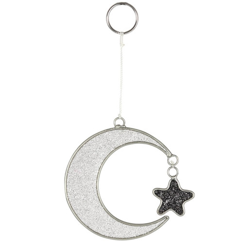 Mystical Crescent Moon Suncatcher