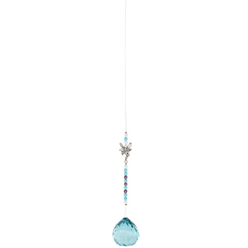 Turquoise Hanging Fairy Crystal Turquoise Hanging Fairy Crystal
