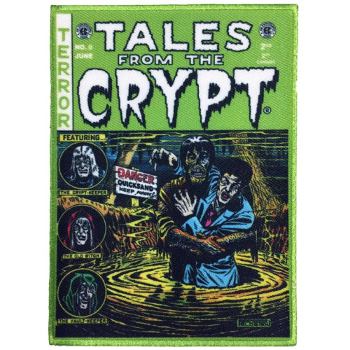Kreepsville 666 Tales From The Crypt Green Comic Book Patch Kreepsville 666 Tales From The Crypt Green Comic Book Patch